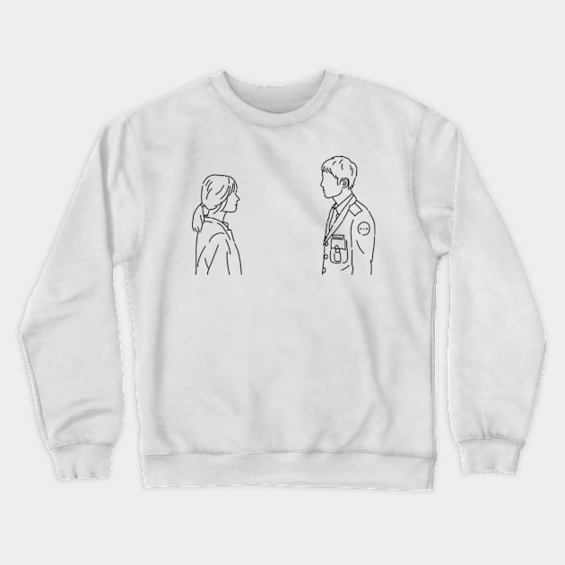 Descendants of the Sun Crewneck Sweatshirt by ayshatazin